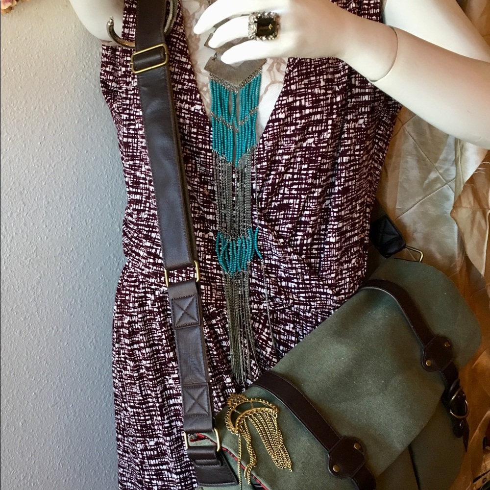 Banana Republic Boho Ultra Feminine Dress Size Med